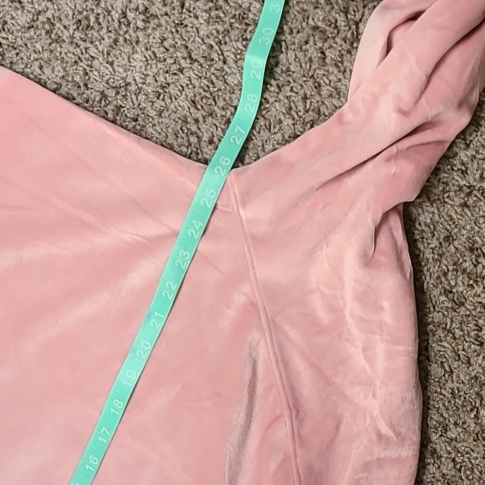 Time and Tru Dusty Pink Lounge Set Velour Stretchy XL soft Comfy Loungewear Pant - Picture 5 of 5